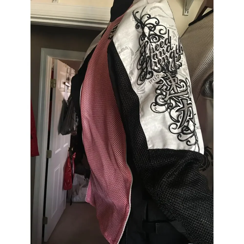 Women’s Motorcycle Jacket - #RN90261 - Picture 3 of 16